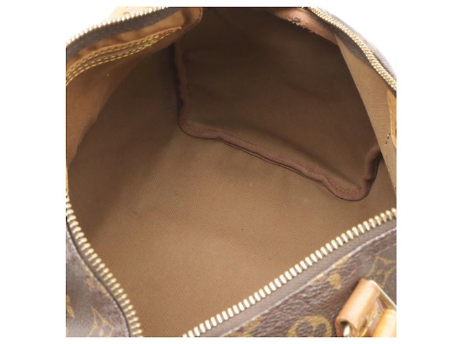 Borsa Louis Vuitton Monogram Speedy 30 Marrone - vista 7