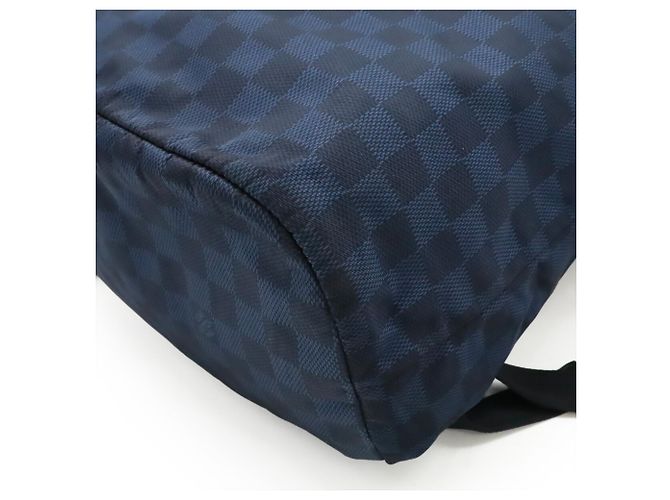 Louis Vuitton Damier Challenge Ostro LV Cup Backpack Blu navy - vista 4