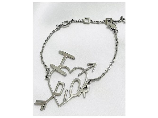 Dior Bracciale "I love Dior" Argento - vista 3