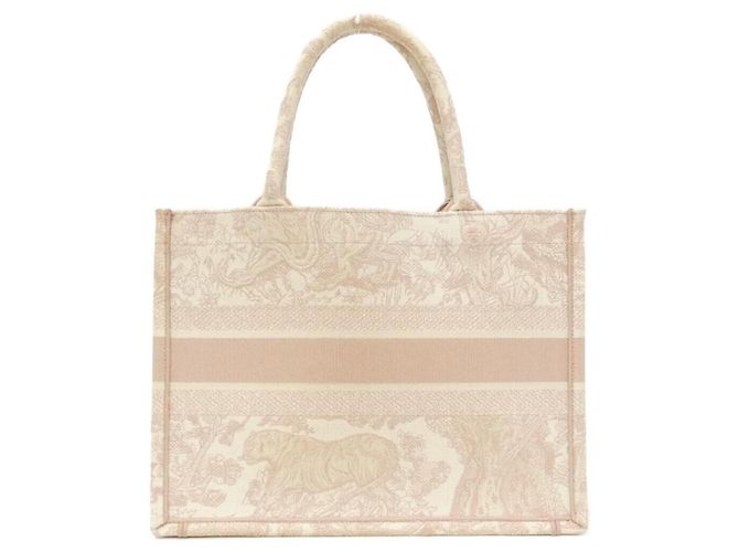 Borsa Christian Dior TOILE DE JOUY Book Tote Rosa - vista 2