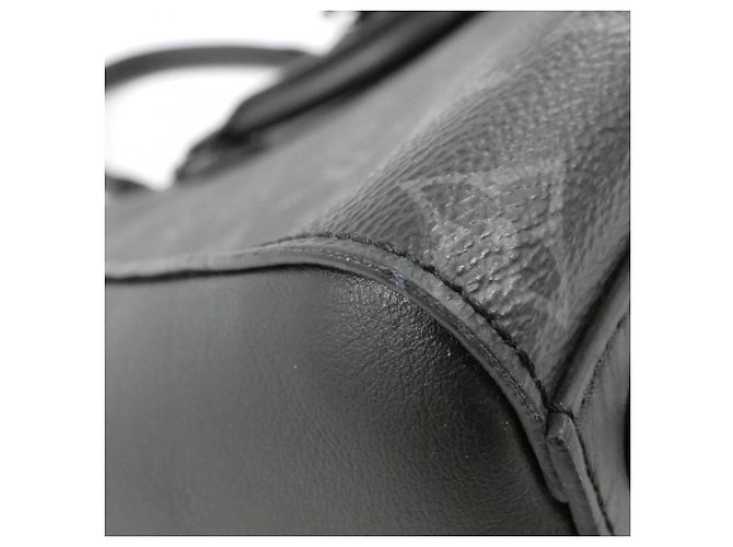 Borsa Louis Vuitton Monogram Eclipse Grand Sac Nero - vista 2