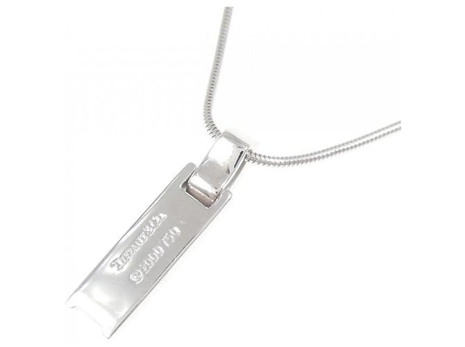 Tiffany & Co Collana Tiffany Atlas in oro bianco D'oro - vista 4