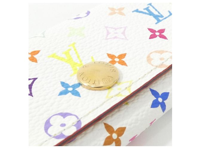 Louis Vuitton Multicolor Multicles M60043 Schlüsseletui Weiß Mehrfarben - Ansicht 3