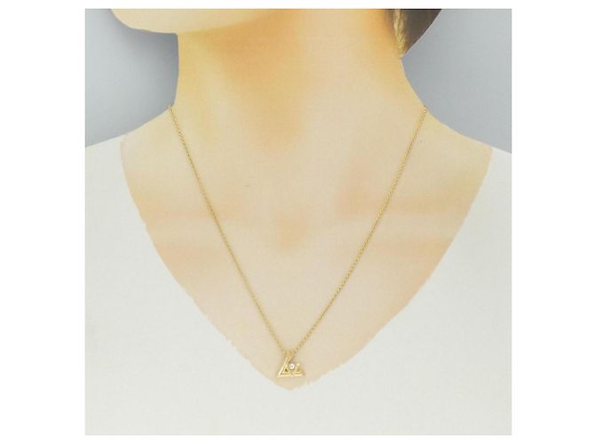 Collana Louis Vuitton Vault One PM D'oro - vista 6