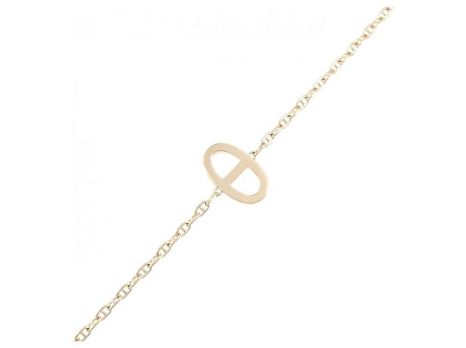 Hermes Hermès Chaine d'Ancre Contour Bracelet D'oro - vista 2