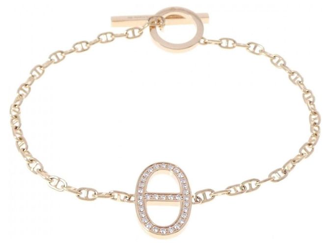 Hermes Hermès Chaine d'Ancre Contour Bracelet D'oro - vista 3