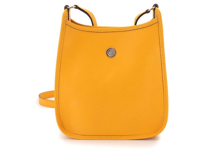 Hermès Borsa a tracolla Hermes Vespa TPM Giallo - vista 2
