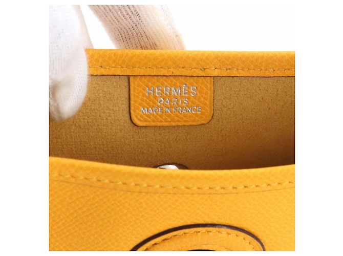 Hermès Borsa a tracolla Hermes Vespa TPM Giallo - vista 8