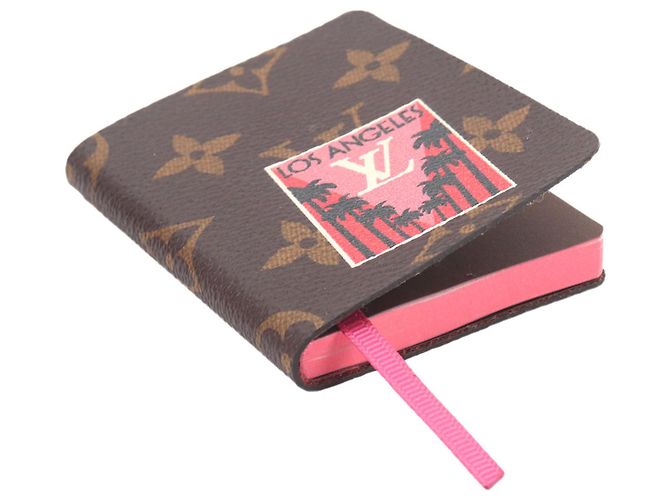 Louis Vuitton Monogram Mini Carnet Jule Notebook Marron Monogramme - vue 4