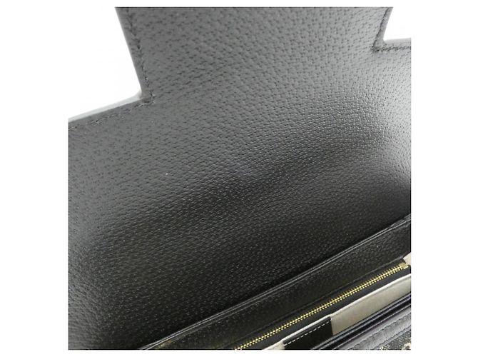 Borsa a Spalla Gucci Horsebit 1955 Nero Crudo - vista 8