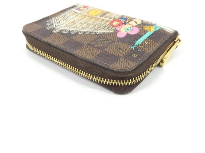 Monedero Zippy Damier Louis Vuitton Damier ebene - vista 3