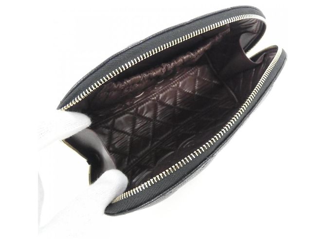 Pochette Chanel Timeless Classic Line Nero - vista 5