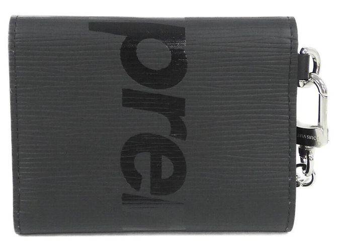 Louis Vuitton Epi Chain Wallet Black - view 2