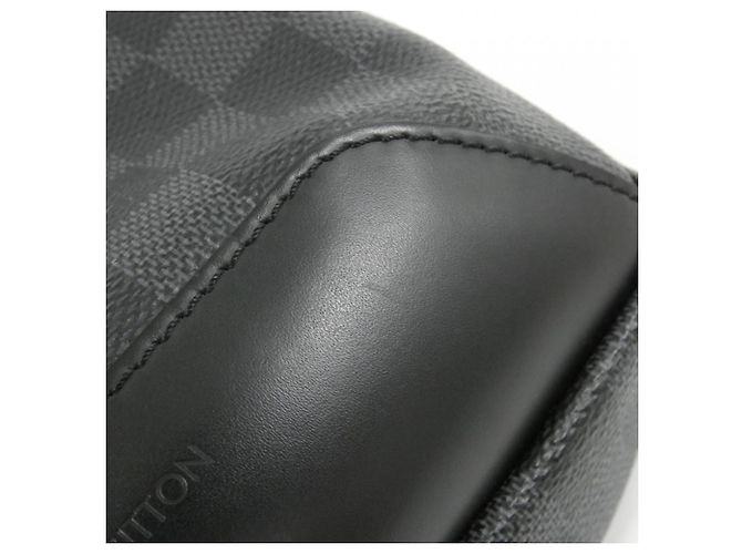 Borsa a tracolla Louis Vuitton Damier Graphite Avenue Damier ebene - vista 4