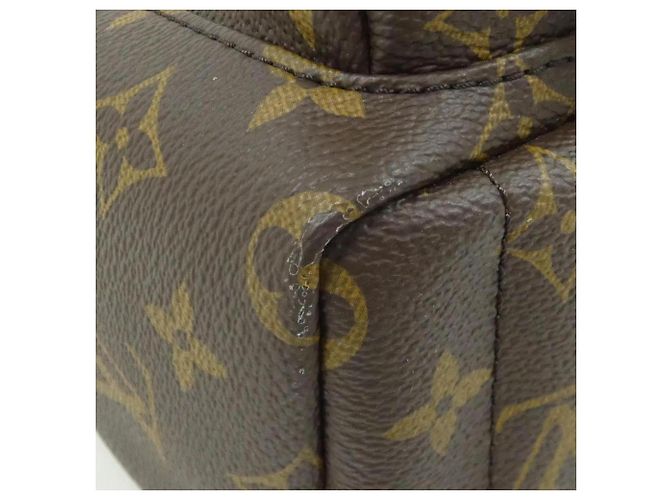 Zaino Louis Vuitton Monogram Palm Springs MINI Marrone - vista 3