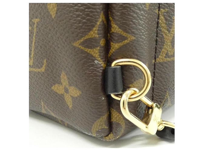 Zaino Louis Vuitton Monogram Palm Springs MINI Marrone - vista 6