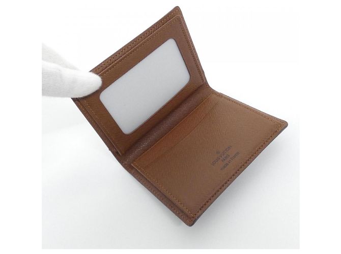 Funda para Pasaporte Monogram Louis Vuitton Castaño - vista 7