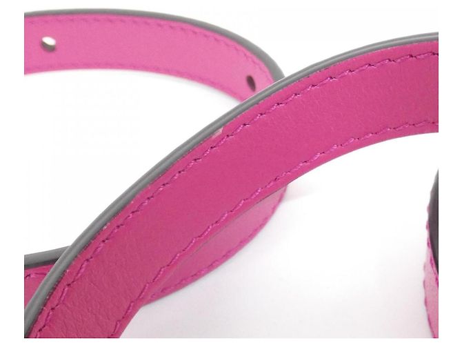 Borsa a tracolla in nylon rosa Gucci - vista 7