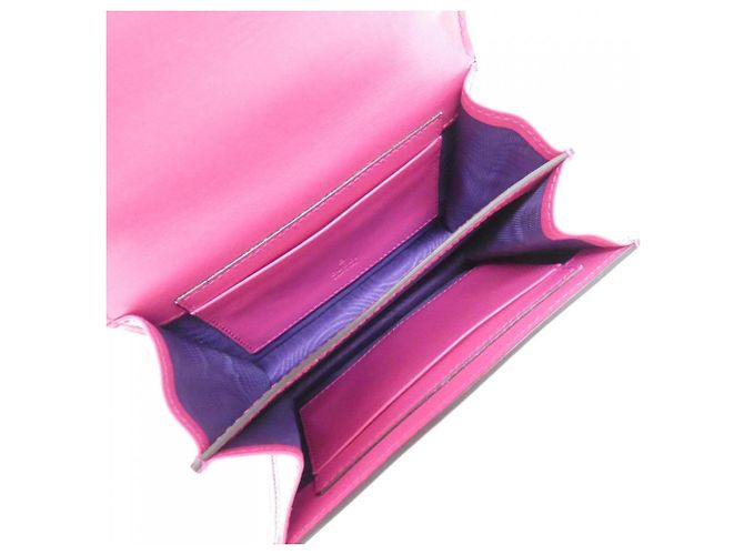 Borsa a tracolla in nylon rosa Gucci - vista 8