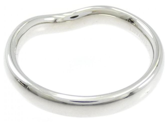 Tiffany & Co Tiffany Gebogener Platin-Ring - Ansicht 3