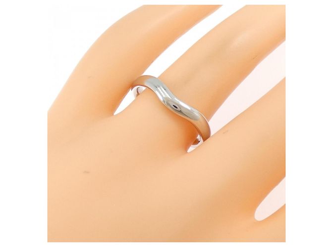 Tiffany & Co Tiffany Gebogener Platin-Ring - Ansicht 5
