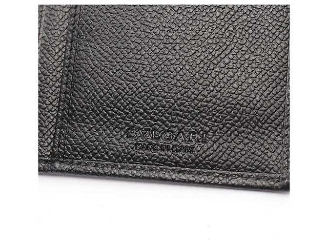 Bulgari Bvlgari Classico Bi-fold Long Wallet Black - view 5