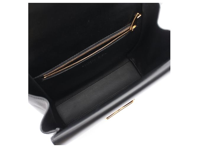 Bottega Veneta Borsa a Spalla The Clip Nero - vista 3