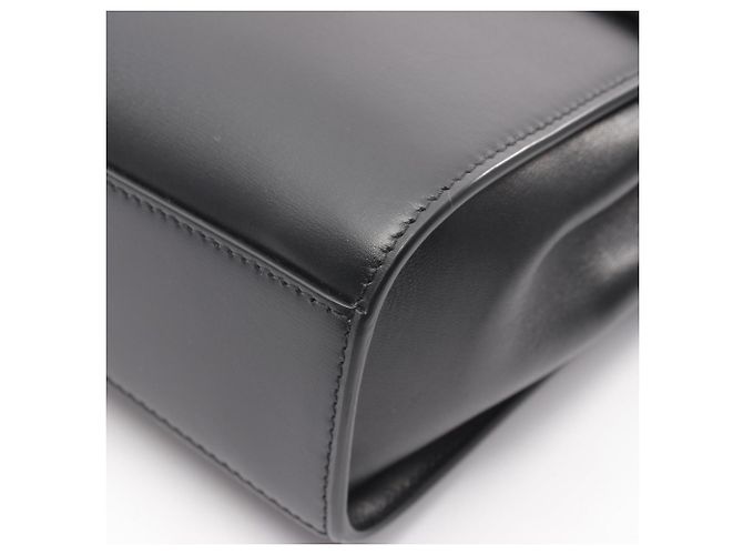 Bottega Veneta Borsa a Spalla The Clip Nero - vista 5