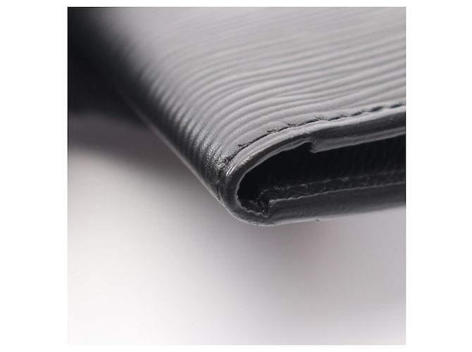 Organizer Louis Vuitton Epi Leather Card Case Black - view 5