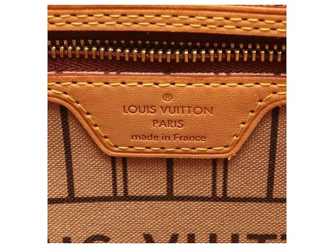 Bolso Tote Louis Vuitton Neverfull PM Monogram Castaño - vista 4