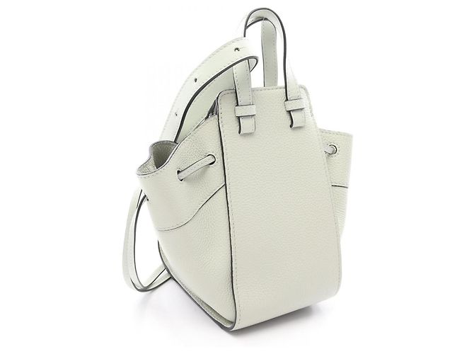 Mini borsa a tracolla con coulisse Loewe Hammock Verde Verde chiaro - vista 2