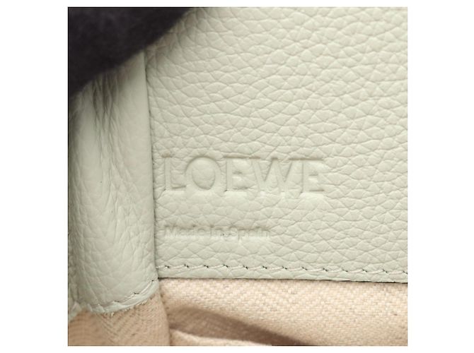 Mini borsa a tracolla con coulisse Loewe Hammock Verde Verde chiaro - vista 4
