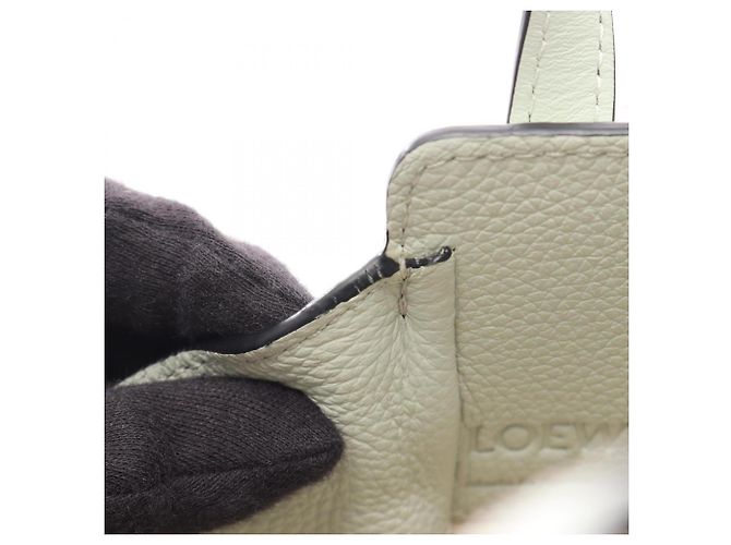 Mini borsa a tracolla con coulisse Loewe Hammock Verde Verde chiaro - vista 5