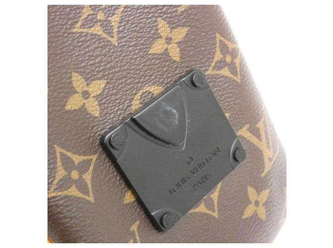 Louis Vuitton Monogram Macassar S-Lock Vertical Shoulder Bag Braun - Ansicht 4