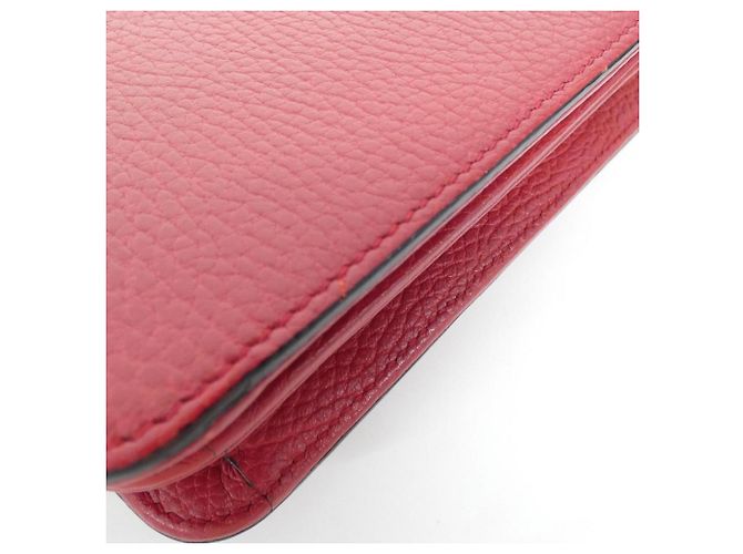 Borsa a tracolla in pelle rossa Gucci Rosso - vista 4