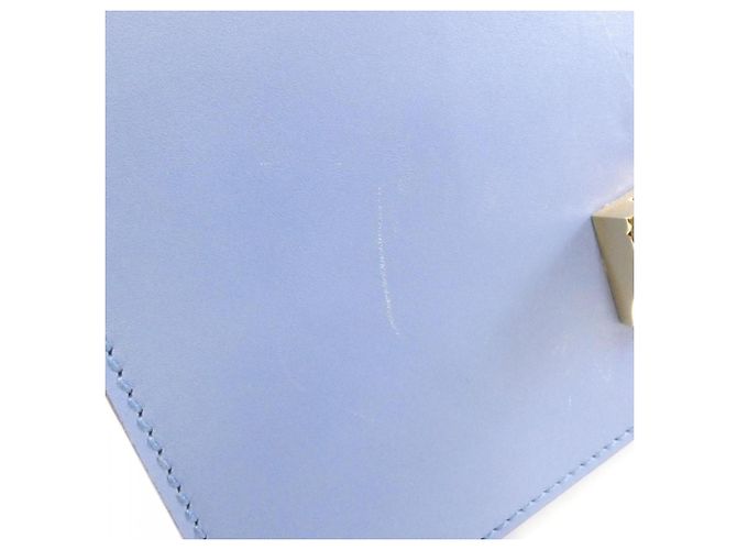 Borsa Gucci Sylvie in pelle azzurro chiaro Blu chiaro - vista 4