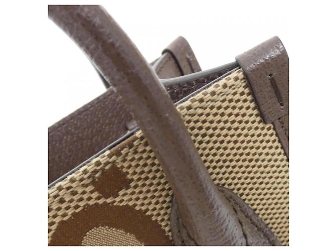 Gucci 699406 UKMDG Borsa Marrone Cammello - vista 3