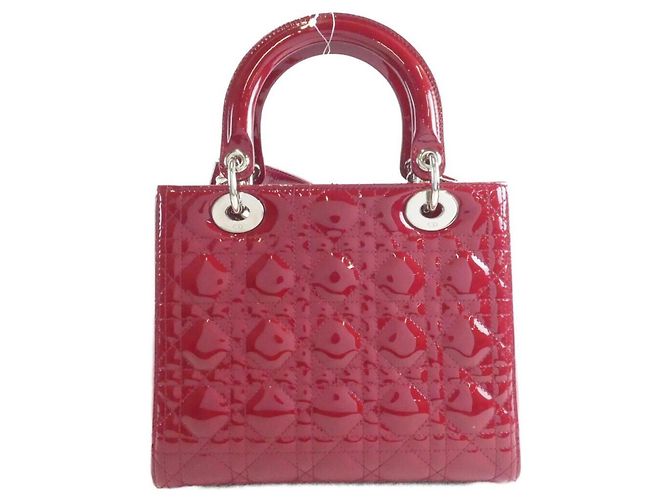 Borsa Christian Dior Lady Medium VRB44551 Rosso - vista 2