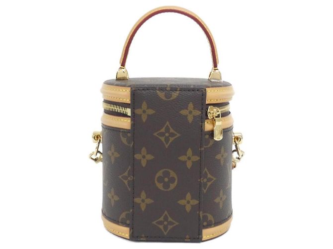 Borsa Louis Vuitton Monogram Nano Cannes Marrone Monogramma - vista 2