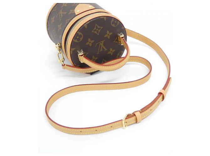 Borsa Louis Vuitton Monogram Nano Cannes Marrone Monogramma - vista 4