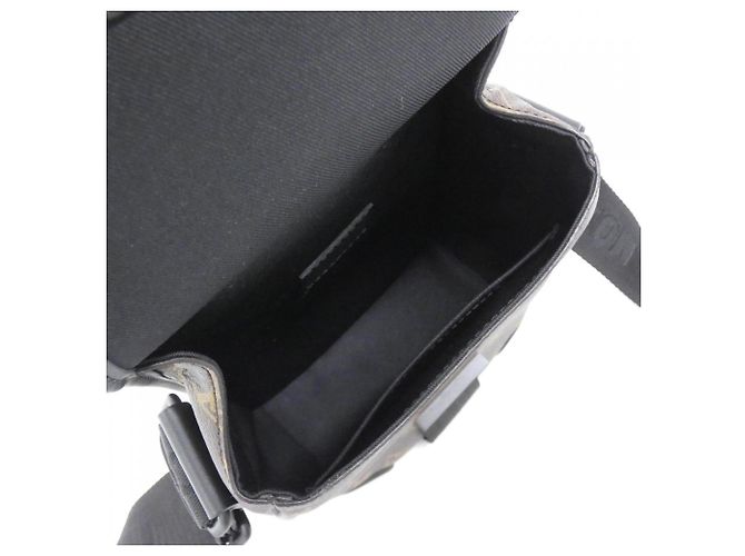 Borsa a tracolla Louis Vuitton Monogram Macassar Archie Messenger PM M46442 Marrone Nero - vista 7
