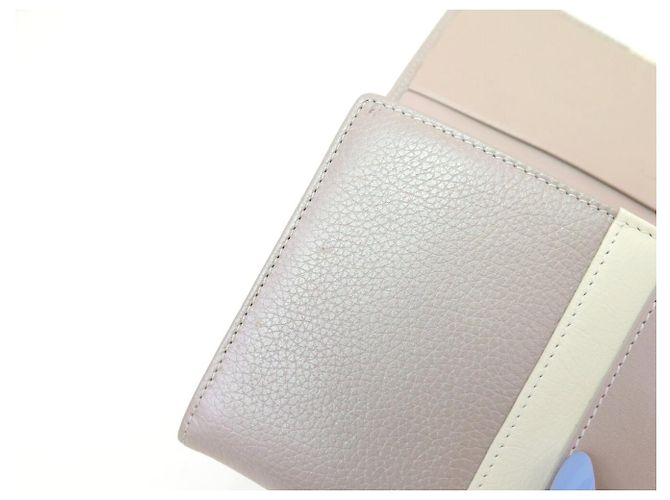 LANCEL LAURE MANAUDOU HANDBAG + WALLET IRIDESCENT PINK LEATHER - view 22