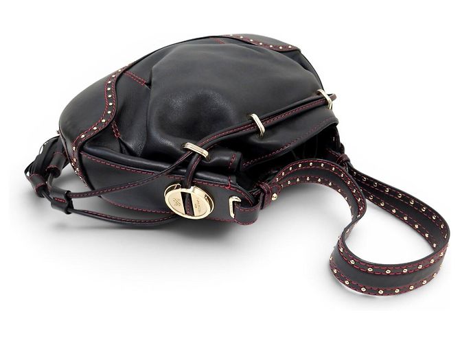 Borsa a Spalla in Pelle Nera LANCEL LES LIONNES Nero - vista 17