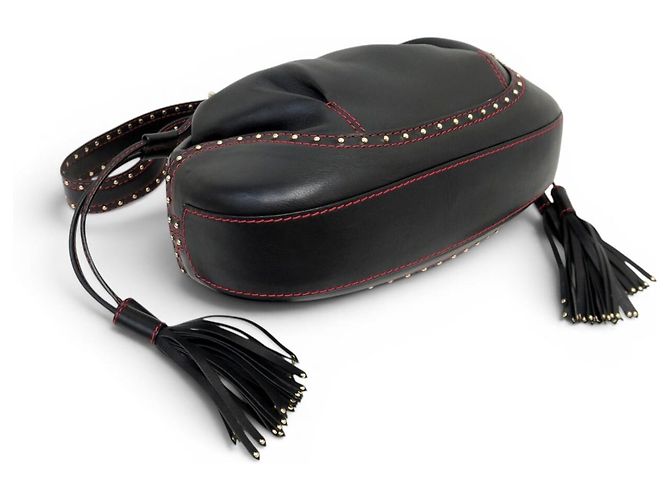 Borsa a Spalla in Pelle Nera LANCEL LES LIONNES Nero - vista 4