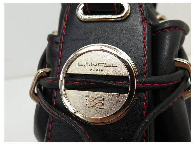Borsa a Spalla in Pelle Nera LANCEL LES LIONNES Nero - vista 6