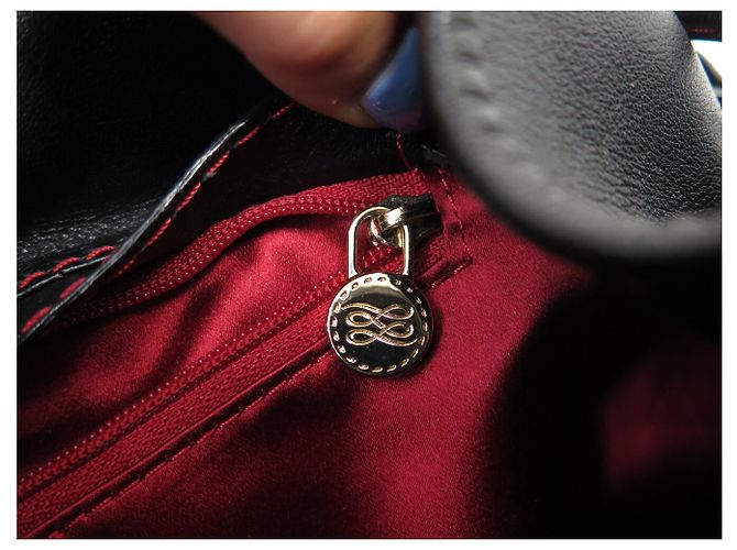 Borsa a Spalla in Pelle Nera LANCEL LES LIONNES Nero - vista 9