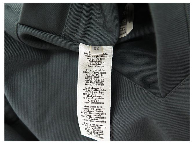 Hermès HERMES REVERSIBLE BOMBER JACKET L 52 IN POLYESTER BLUE Navy blue - view 13