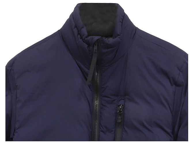 Canada Goose Down Lodge Jacke in Navy Polyamid Blau Marineblau - Ansicht 2