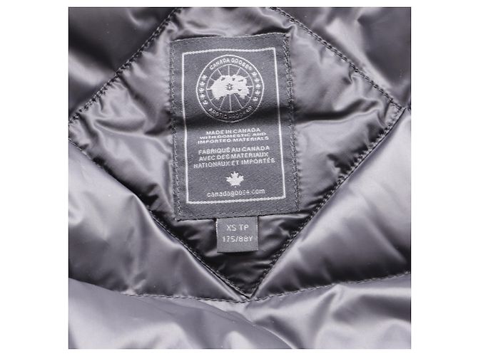 Canada Goose Lodge Hoody Black Label in schwarzem Polyamid - Ansicht 4