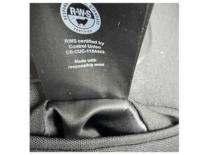 Einreihiger Totême Blazer aus schwarzem Polyester - Ansicht 9
